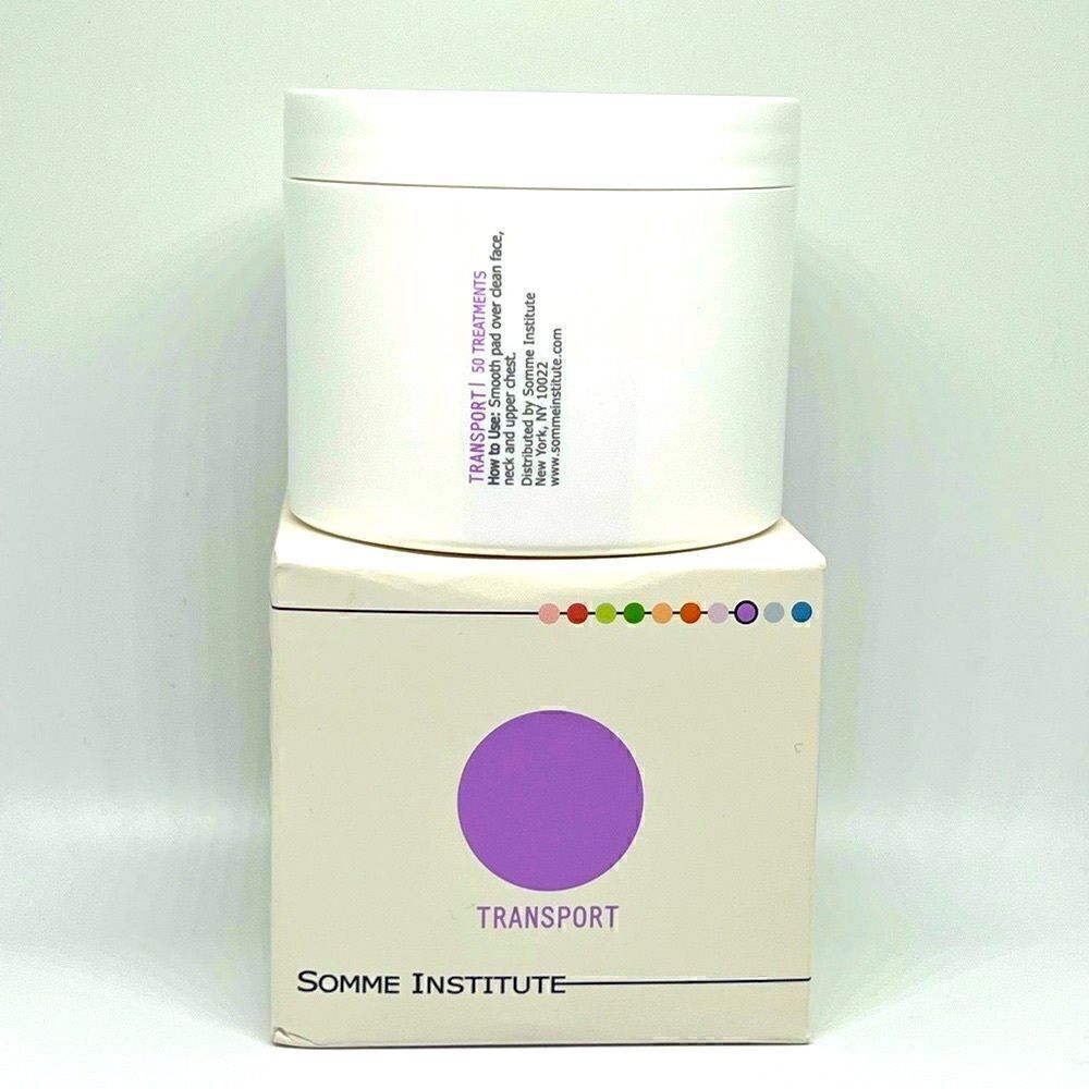 🌟$40 SOMME INSTITUTE TRANSPORT Exfoliating Glycolic Acid Pads 50ct